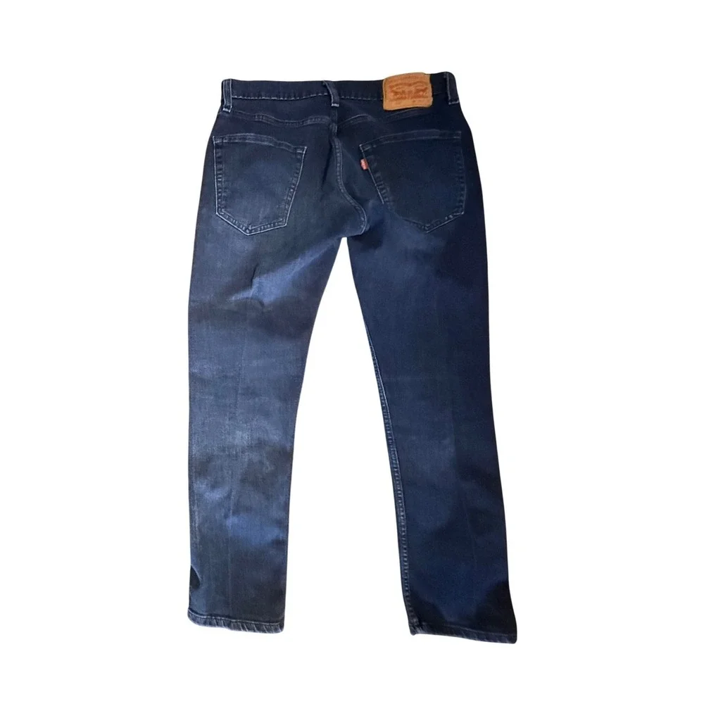 Levi's 502 Taper Jeans Mens 31x30 Dark Wash Red Tab All Seasons Tech Denim